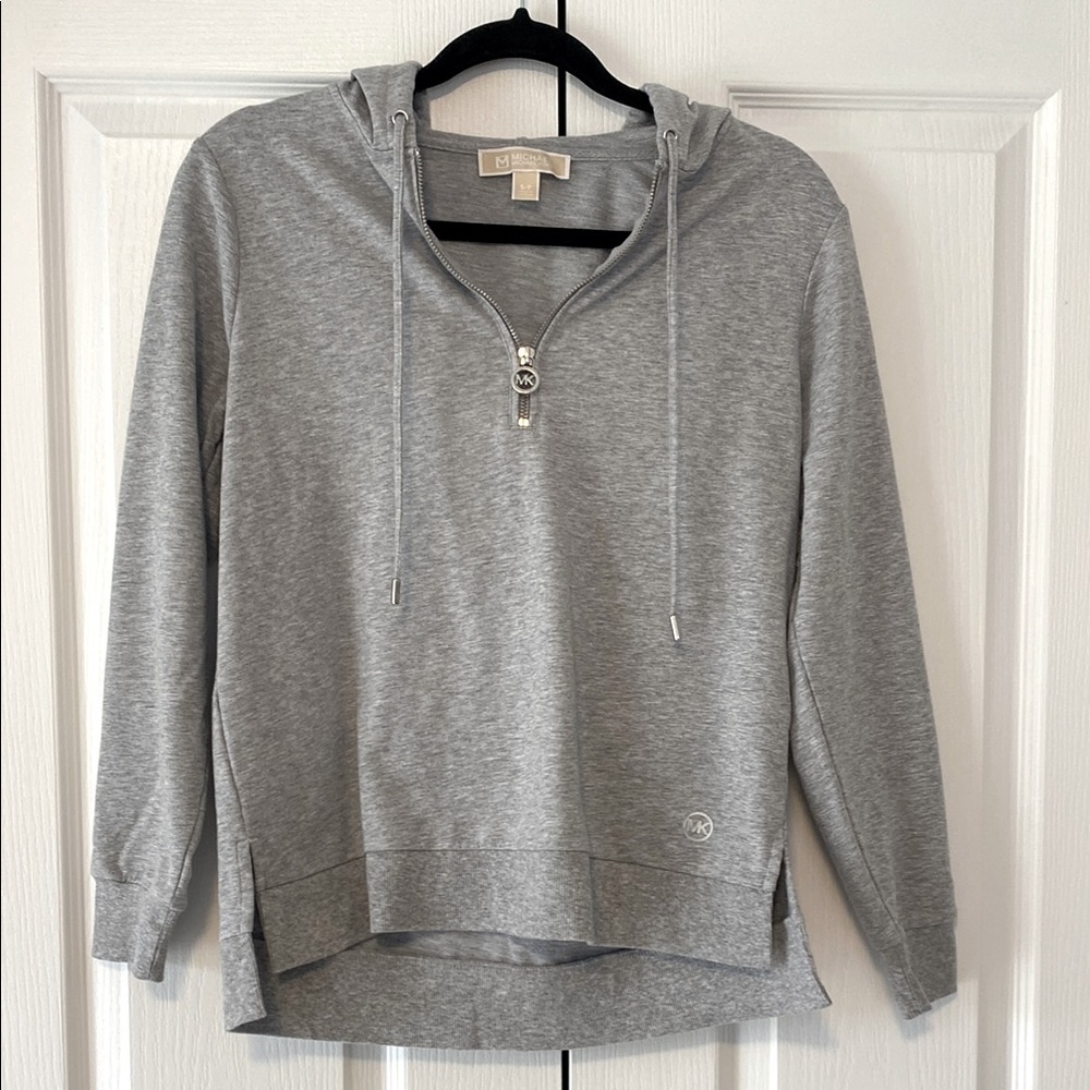 MICHAEL Michael Kors Gray Hoodie Sweatshirt